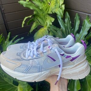 Nike V2K Run Premium Shoes Purple Sneakers